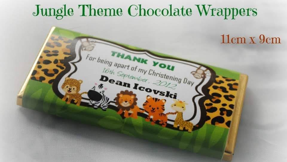 Personalised Chocolate Bars- Includes custom designs