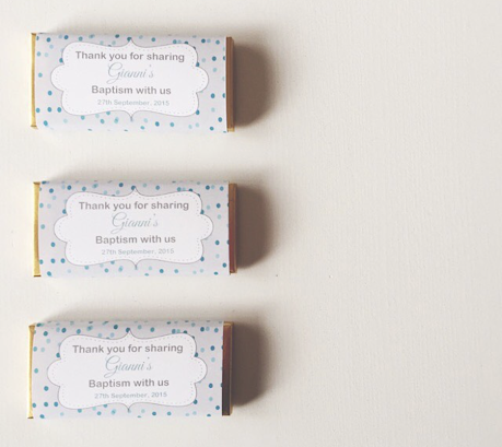 Personalised Chocolate Bars- Includes custom designs