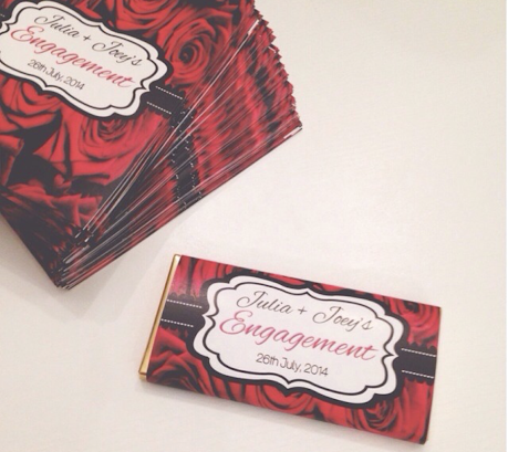 Personalised Chocolate Bars- Includes custom designs