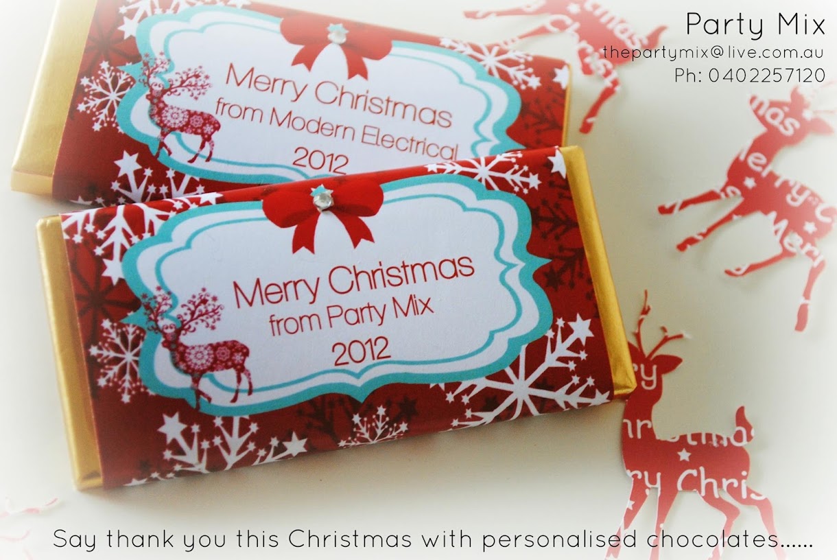Personalised Chocolate Bars- Includes custom designs