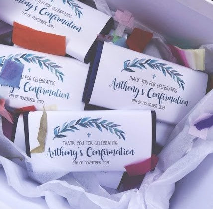 Personalised Chocolate Bars- Includes custom designs