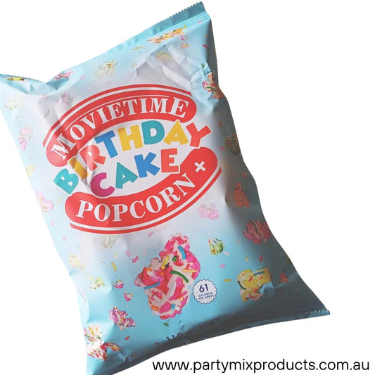 Movietime Popcorn- Birthday Cake