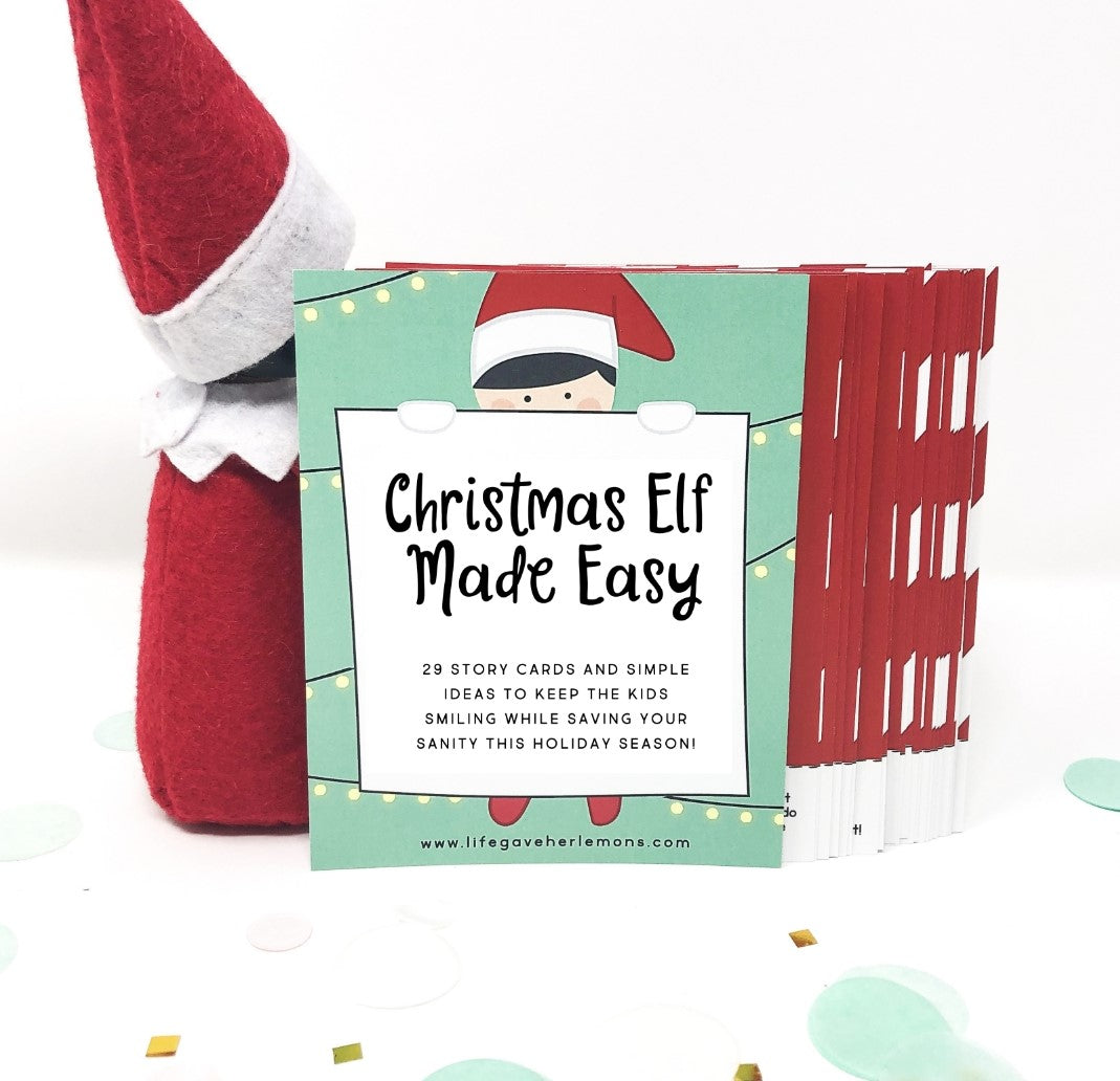 29 Elf Story Cards – Fun & Easy Elf Ideas to Keep Kids Smiling All Season! Perfect for Busy Parents